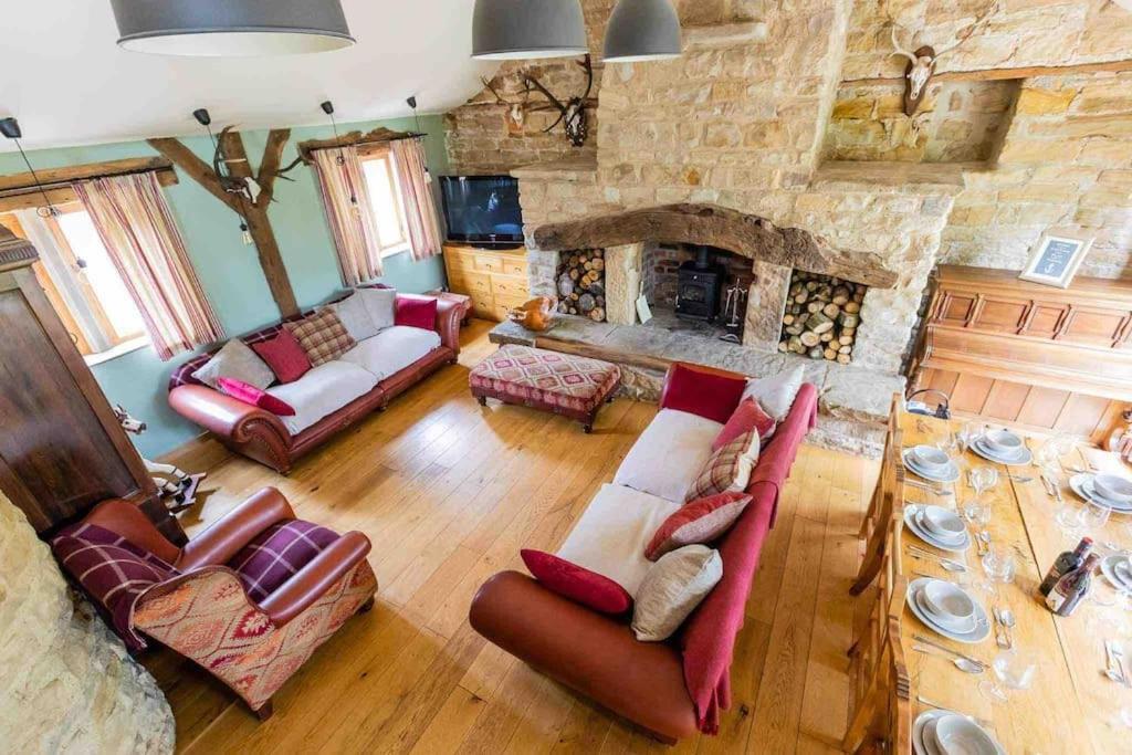 Four Bed Barn Conversion Junction 37 38 M1 巴恩斯利 外观 照片
