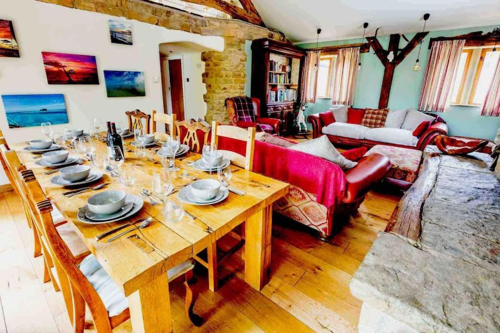 Four Bed Barn Conversion Junction 37 38 M1 巴恩斯利 外观 照片